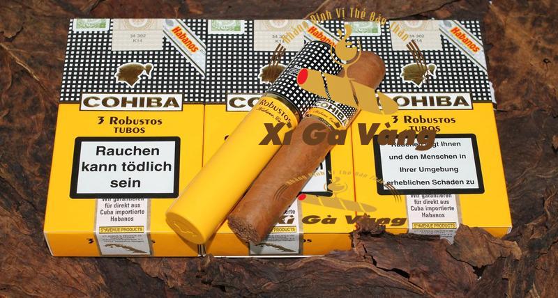 Xì Gà Vàng cung cấp cigar Cohiba chất lượng cao